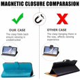 thumbnail image 5 of for Xiaomi Mi 11 Pro 6.81 inch Wallet Case,Mandala Embossing PU Leather Girls Phone Case with Credit Card Holder & Hand Strap Flip Folio Closure Protective Cover for Mi 11 Pro MTL Blue, 5 of 16
