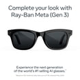thumbnail image 3 of Ray-Ban Meta (Gen 3) Wayfarer, Shiny Black, Transitions® Grey Lenses, 3 of 7