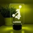 thumbnail image 6 of Cheer Cheerleader Team Light Up, Personalized, 16 Colors LED Room Girls Sports Night Light Lamp, FREE Engraving, Remote Control, Theme Gift, 6 of 11