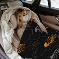 thumbnail image 4 of Manta de baloncesto deportiva con diseño de canasta para todas las estaciones, ultra suave y cálida manta de forro polar para el hogar, cama, sofá, sillón, viajes al aire libre, camping, 60 x 50, 4 of 8