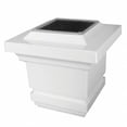 thumbnail image 1 of 4X4 Pvc Classy Solar Post Cap, 1 of 1