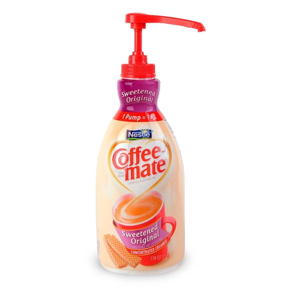 Nestle Coffee-mate Coffee Creamer Sweetened Original, 1.58 Qt (1.5 Liter)