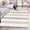 Beige, variant on 2'x6' Rug Runners for Hallways Kitchen, Pink Grey Striped Non Slip Entryway Beside Floor Carpet Runner, Geometric Vertical Stripes Minimalist Washable Laundry Room Bedroom Throw Rugs Mat