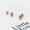 Rose Gold, variant on 925 Sterling Silver Heart Screw Back Cartilage Helix Earrings Jewelry A1833-Silver