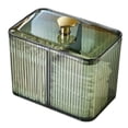 thumbnail image 1 of Caja Almacenamiento Ndcxsfigh Cosméticos con soporte para Bolas de Algodón Plástico transparente, 1 of 9