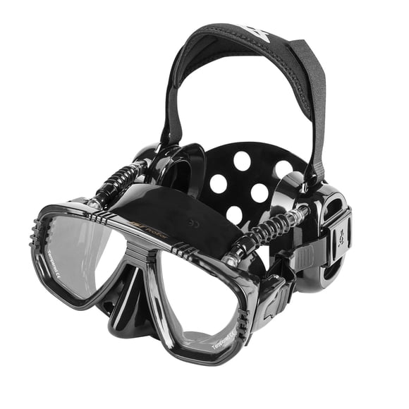 Máscara de Buceo IST ProEar con Protectores de Oído y Cristal Templado