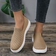 thumbnail image 2 of NOKIO Versatile Women'S Breathable Platform Sneakers Women'S Budget-Friendly Workout Shoes Women's Slip On Travel Soft Sole Comfortable Shoes Outdoor Mesh Runing Fashion Sports Breathable Shoes, 2 of 5