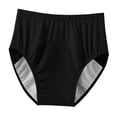 thumbnail image 3 of Pañal de tela transpirable para adultos, ropa interior para incontinencia, cintura elástica, a prueba de fugas, para mujeres, hombres y personas Negro XXXL, 3 of 8