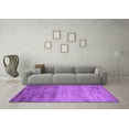 thumbnail image 3 of Ahgly Company Indoor Rectangle Abstract Purple Contemporary Area Rugs, 5' x 7', 3 of 4
