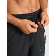 thumbnail image 3 of Shorts para Hombre CRZ YOGA 23 cm Secado Rápido con Bolsillos Negro L, 3 of 8
