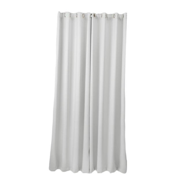 yuksok Rideaux Intérieur/extérieur pour Patio - Isolés Thermiquement, Rideaux Bloquant le Soleil pour Blanc 52x108 Po