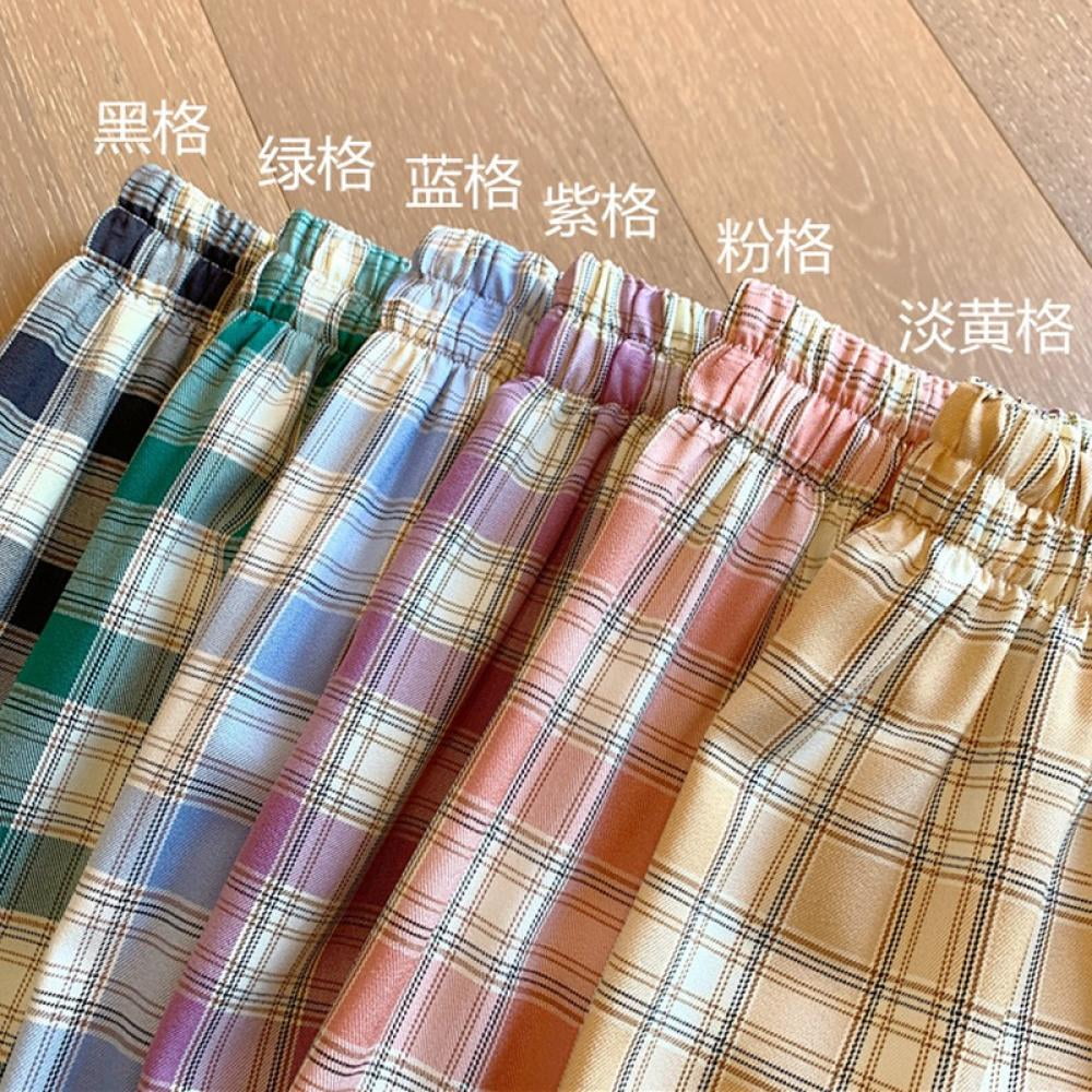 【最安値に挑戦】 AMERI COLORFUL GINGHAM CHECK PANTS 緑 M asakusa.sub.jp