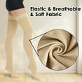 thumbnail image 6 of beister 15-20 mmHg Medical Compression Stockings with Dot Silicone Band, Closed Toe Thigh High for Women & Men,1 Pair, 6 of 8