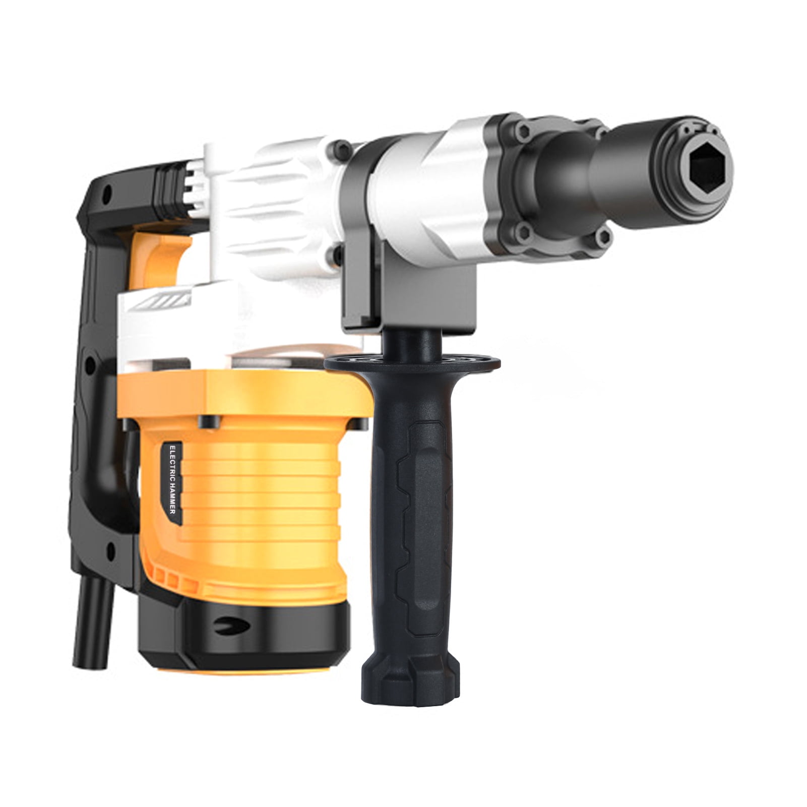 WETS Demolition Jack Hammers, 1200W Concrete Breaker Electric Hammer Drills with Chisel Bit for Trenching, Chipping, Breaking Holes