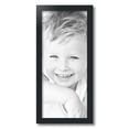 thumbnail image 2 of ArtToFrames 10" x 23" Black Satin Picture Frame, 10x23 inch Black MDF Poster Frame (WOM-5180), 2 of 8