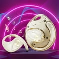 thumbnail image 1 of Auriculares de oído abiertos Bluetooth 5.4 Auriculares de oído abiertos Diseño liviano Auriculares inalámbricos con ganchos para la oreja 20 horas de tiempo de reproducción con cordón para Akmoler, 1 of 9