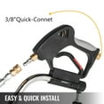 thumbnail image 4 of VEVOR 18" Pressure Washer Surface Cleaner, 4000psi 10.5GPM Stainless Steel Flat Surface Cleaner, 3 Nozzle for Patio, 4 of 10