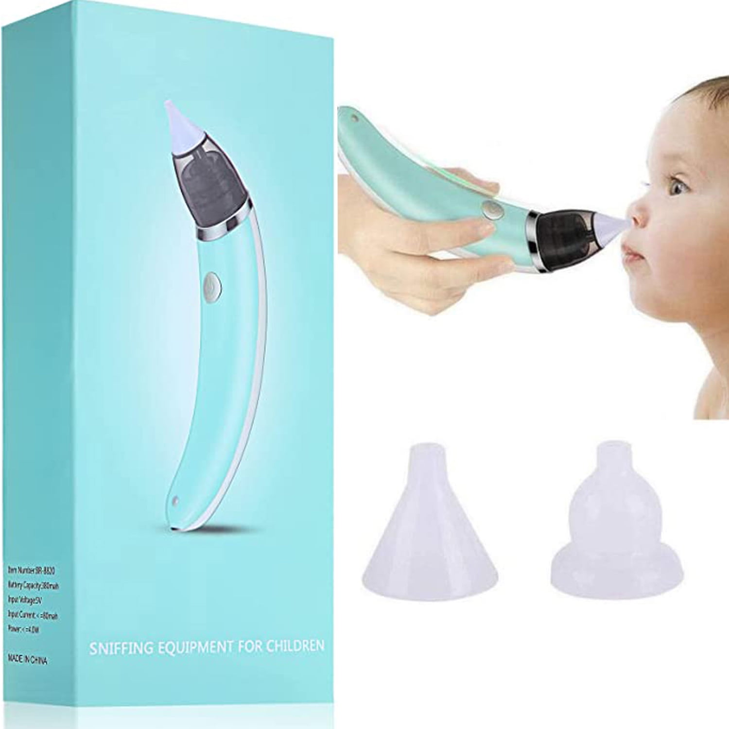 Cfowner Baby Nasal Aspirator, Electric Nose Sucker for Newborns and