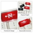 thumbnail image 5 of 4pcs Replacement Backspace Key Pattern Shine Through Mechanical Keyboard Key, 5 of 8