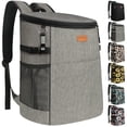 thumbnail image 1 of Mochila térmica para acampar Vankor, 45 latas, impermeable, gris, 1 of 7