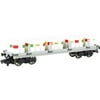 Bachmann Trains Ready to Play Thomas & Friends Flat Car with Paint Drums Model Train Rolling Stock