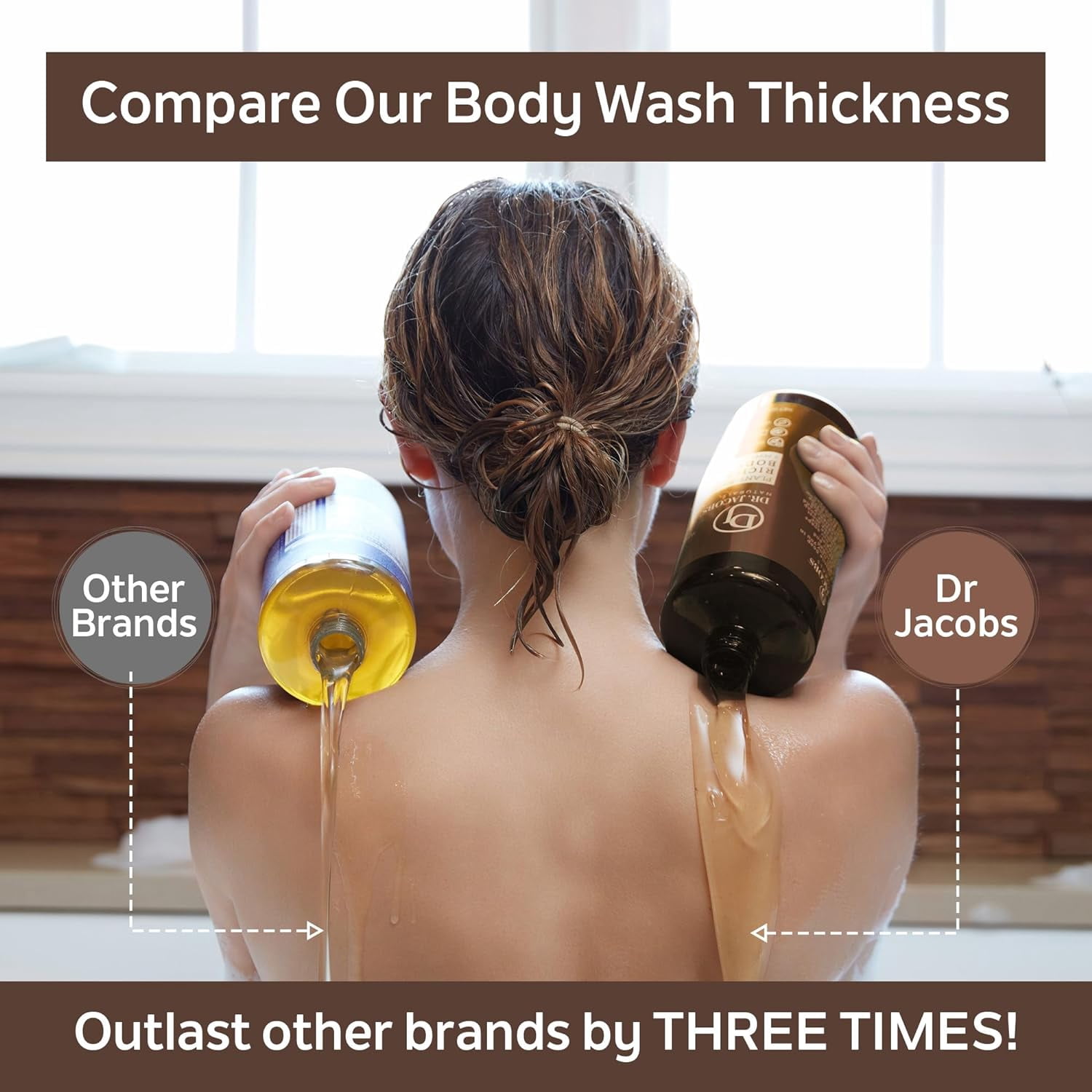 Dr Jacobs Naturals Castile Soap Body Wash Plant Based Liquid Soap, Shea Butter 32 Oz 2-Pack