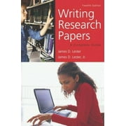 Writing Research Papers (perfect bound) (12th Edition), Used [Paperback]