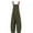 Green, variant on Women Casual Loose Cute Low Bib Bloomers Overalls Baggy Cotton Comfy Color Block Rompers Jumpsuits with Pockets