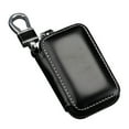 thumbnail image 2 of PENGXIANG Stylish Genuine Leather Car Key Fob Case Cover Keychain Zipper Bag Protector Black One Size, 2 of 8
