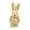 Color:Light Brown, variant on 6cm Realistic Plush for Doll Soft Stuffed Rabbits Toys Miniature Decoration for Doll Mini Joint Rabbit P