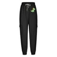 thumbnail image 5 of Women's Petite Athletic Pants with Side Pocket and Elastic Waist for Comfort Running and Active Wear, 5 of 8