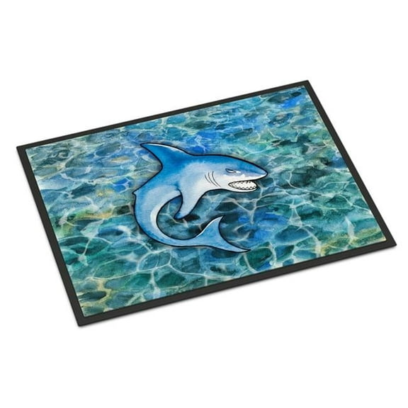 18 x 27 in. Shark Indoor or Outdoor Mat
