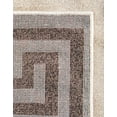 thumbnail image 6 of Unique Loom Athens Collection Area Rug - Modern (2' x 3' 1" Rectangle Beige and Brown/Beige), 6 of 7