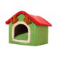 thumbnail image 2 of Cómoda casa para gatos con asta de alce, semicerrada y cálida para gatos y mascotas pequeñas. L, 2 of 9