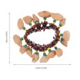 thumbnail image 3 of ColoMX 2 piezas Pulsera creativa de nuez de nuez tambor africano timbre de instrumentos musicales juguete, 3 of 7