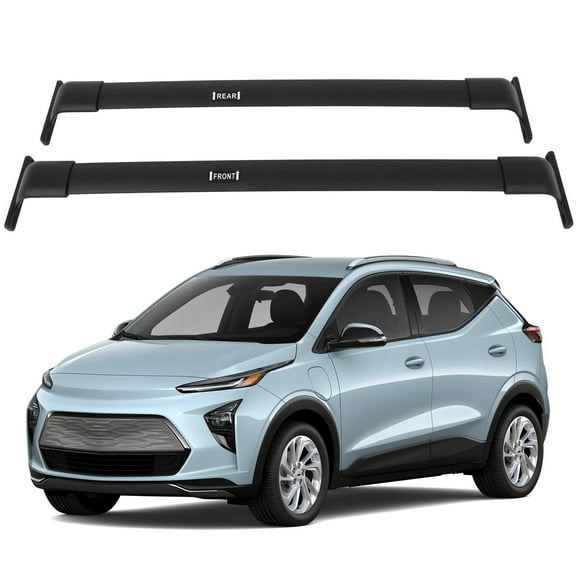 ECCPP Black Roof Rack Cross Bar Luggage Cargo Carrier Rails Fits For Chevrolet Bolt EUV 2022-2023 Roof Rack Crossbars