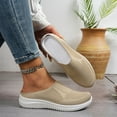 thumbnail image 2 of CAIXAI Wide Toe Box Shoes Women Arch Support Women Sock Sneakers Classic Slip-On Women's Walking Shoes Mesh Knitted Mary Jane Flats Women Hands-Free Sock Shoe, 2 of 4