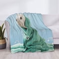 thumbnail image 3 of Naloa Dog Wrapped in Towel Flannel Blankets - Thick and Warm Blanket for Winter, Soft Fuzzy Plush King Blanket for All Seasons40"x30", 3 of 6
