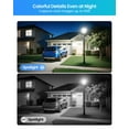 thumbnail image 6 of 5MP 355° WiFi Security Camera System with 12" LCD Monitor, ZOSI 8CH All in one WiFi Security System with 1TB HDD, 3MP Outdoor WiFi Camera with 2 way Audio, AI Human Detection, 100ft Night Vision, 6 of 12