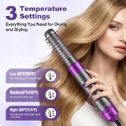 NEXPURE Hair Dryer Brush Set 6-in-1 Hot Air Brush, Blow Dryer Brush for Straightening, Curling & Volumizing, No Heat Damage Hair Styling Tool