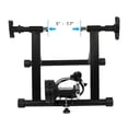 thumbnail image 4 of Bike Trainer,Magnetic Bicycle Stationary Stand for Indoor Exercise Riding,Portable Fixed Reluctance Bicycle Riding Platform,Including Front Wheel Pad and Quick Release Lever, Black, 4 of 6