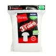 thumbnail image 2 of Hanes Boys ComfortSoft Crewneck T-Shirt 3 Pack, White - Large (14-16), 2 of 3