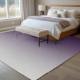 thumbnail image 4 of Purple Gray Large Area Rugs 5x8 ft Gradient Washable Rug Non Slip Indoor Carpet Absorbent Floor Mat for Living Room Bedroom Dining Room, 4 of 9