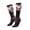 2 Black-1, variant on Women Crew Soft Moisture-wicking Socks Shadows Behind Pattern Design Cotton Socks, One Size fit All