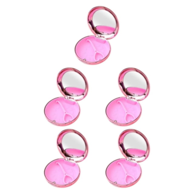 Qarigey Travel Retainer Case with Mirror Mouth Vent Case Holes Guard Protection with Type2