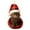 B, variant on Roiihwy Christmas Decorations Cute Santa Hat Cat Acrylic Ornament For Tree And Festive Holiday Decor, E