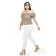 thumbnail image 2 of Blusa smock Tallas Extras, 12120 (Cafe floreado) cafe 42, 2 of 6