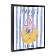thumbnail image 4 of Stupell Industries Amalfi Italy Lemons Food & Beverage Painting Black Floater Framed Canvas Art Print Wall Art, 17 x 21, 4 of 10