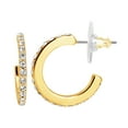 thumbnail image 5 of Believe By Brilliance 14kt Gold Flash Plated Cubic Zirconia Earring Set - 3 Pairs", 5 of 9