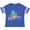 Football Blue and White, variant on Inktastic Aloha- in cursive with pineapple rainbow colors Boys or Girls Toddler T-Shirt